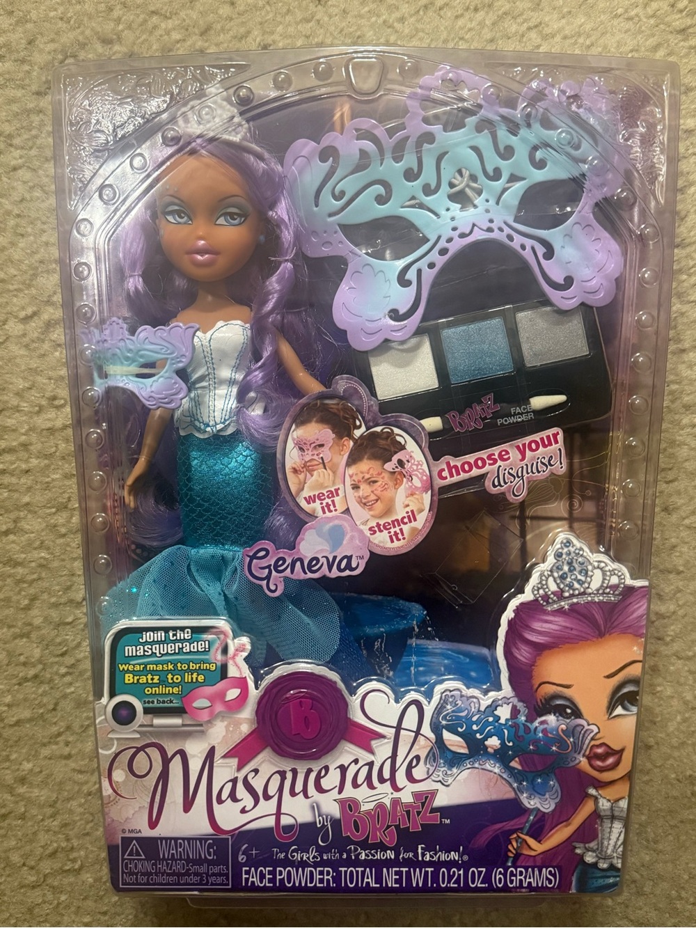 Bratz Masquerade Geneva Doll (Brand New in Box)